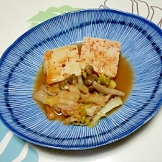 凍り豆腐のキムチ煮＋＋